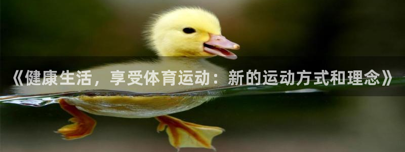 J9官方正版app科技：《健康生活，享受体育运动：新的运动方